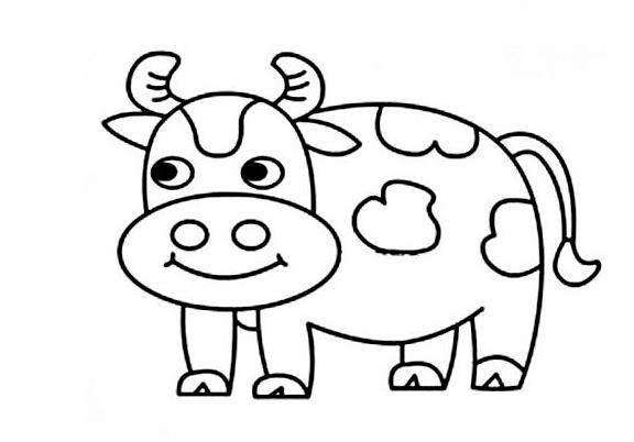 牛怎么画简笔画 牛怎么画简笔画儿童