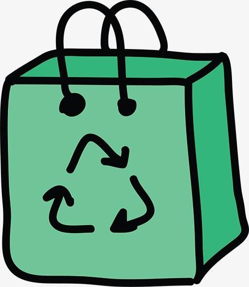 塑料袋简笔画 环保塑料袋简笔画