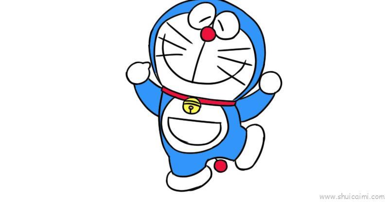 蓝胖子儿童画怎么画 蓝胖子简笔画好看