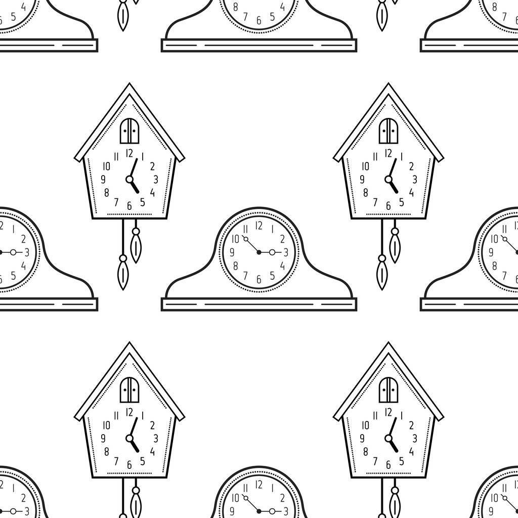 钟表怎么画 时钟图片素材