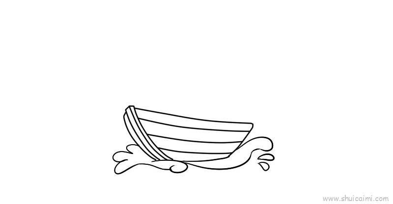 草船借箭少儿版儿童画怎么画 草船借箭少儿版简笔画图片大全