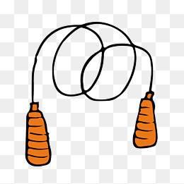 跳绳简笔画 跳绳简笔画男孩卡通