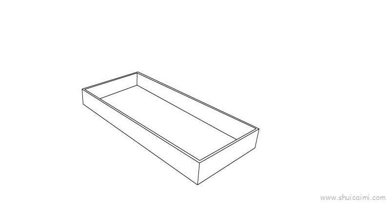 文具盒儿童画怎么画 文具盒简笔画步骤