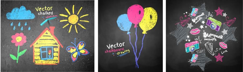 简笔画气球的画法 气球简笔画素材图案