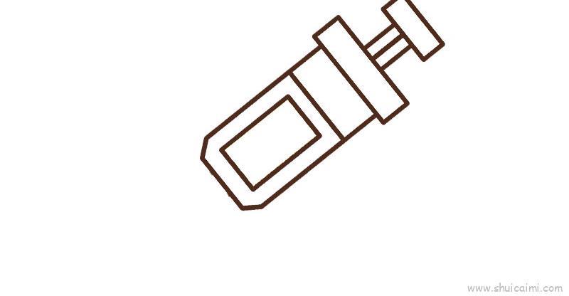 针管内容儿童画怎么画 针管内容简笔画简单又好看