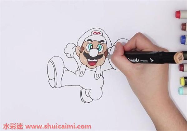 超级玛丽怎么画 超级玛丽简笔画简单好看彩色