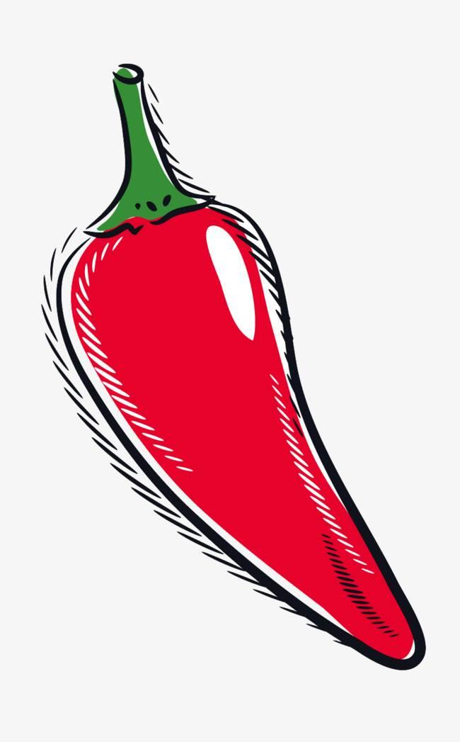 辣椒简笔画 辣椒简笔画儿童简笔画