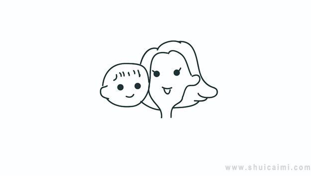 母亲节简笔画怎么画 母亲节简笔画图片