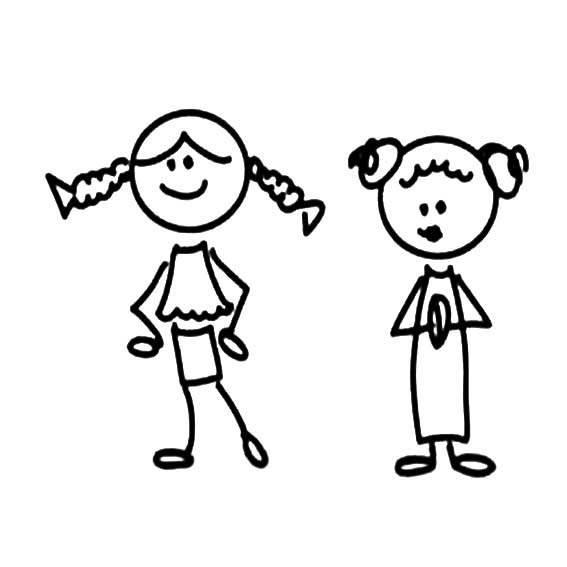 幼儿园人物简笔画图片大全 幼儿园人物简笔画图片大全彩色