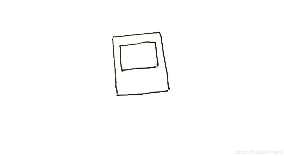 随身听怎么画 随身听简笔画简单好看带颜色