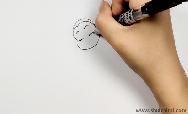 蜜蜂儿童画怎么画 可爱彩色蜜蜂简笔画画法