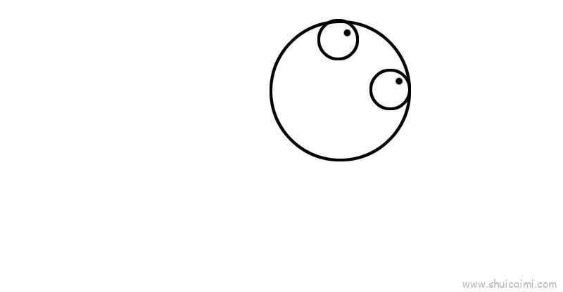 小蝌蚪儿童画怎么画 小蝌蚪简笔画图片大全