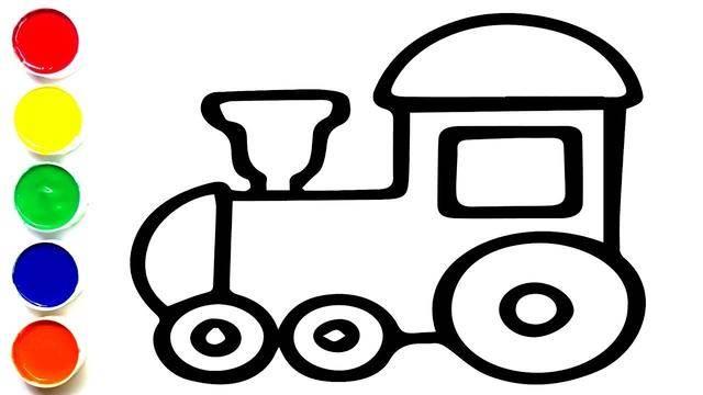 画火车简笔画图片大全 画火车简笔画图片大全