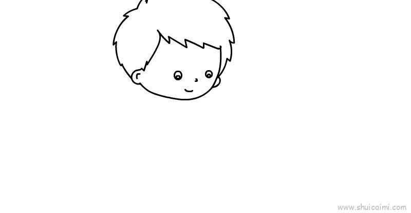 洗手儿童画怎么画 洗手简笔画步骤