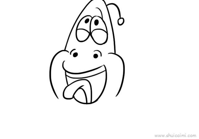 爆笑虫子儿童画怎么画 爆笑虫子简笔画步骤