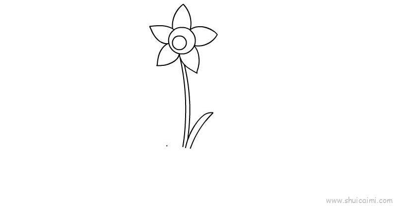 花朵儿童画怎么画 花朵简笔画简单