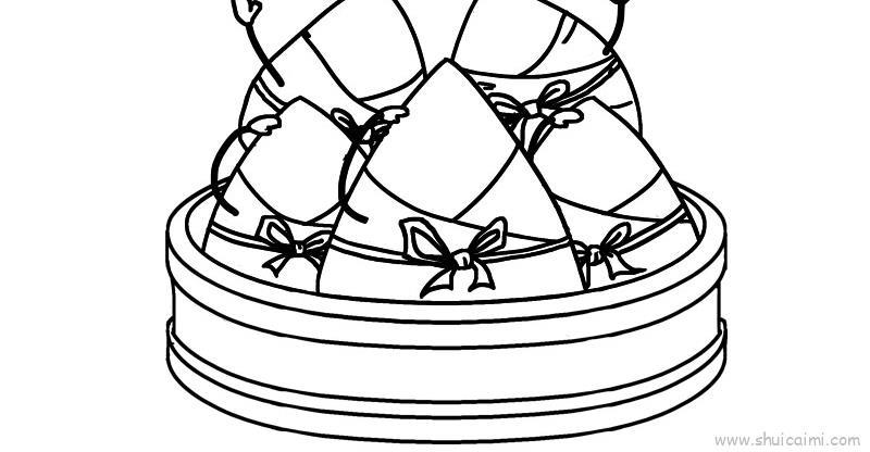 端午节儿童画怎么画 端午节简笔画图片