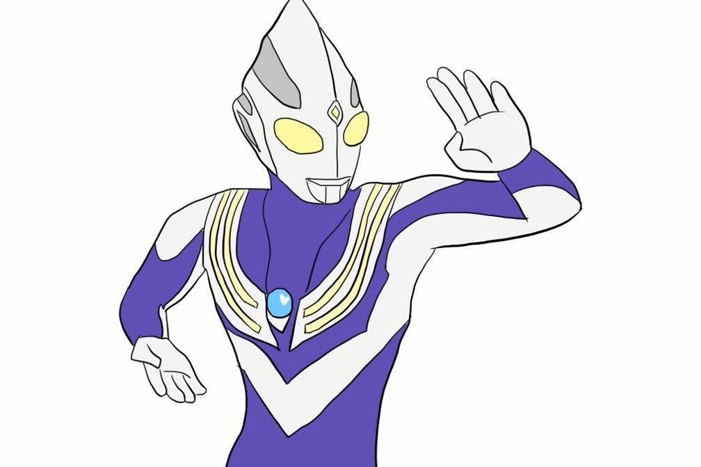 奥特曼怎么画简笔画 迪迦奥特曼怎么画简笔画