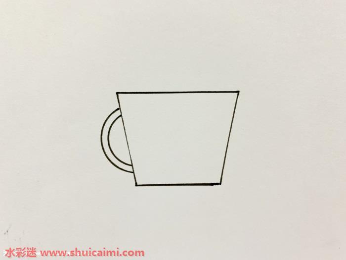 牙杯怎么画 牙杯简笔画画法