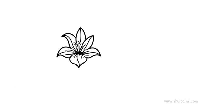 花儿童画怎么画 花简笔画顺序