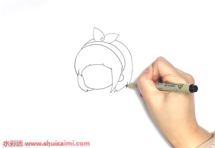 狄淇儿怎么画 狄淇儿简笔画画法