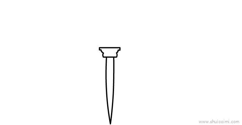 火炬儿童画怎么画 火炬简笔画好看