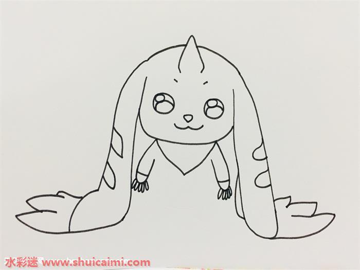 大耳兽怎么画 大耳兽简笔画简单又漂亮