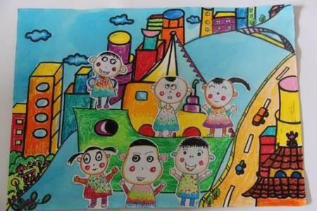 我的家乡简笔画 我的家乡简笔画幼儿园