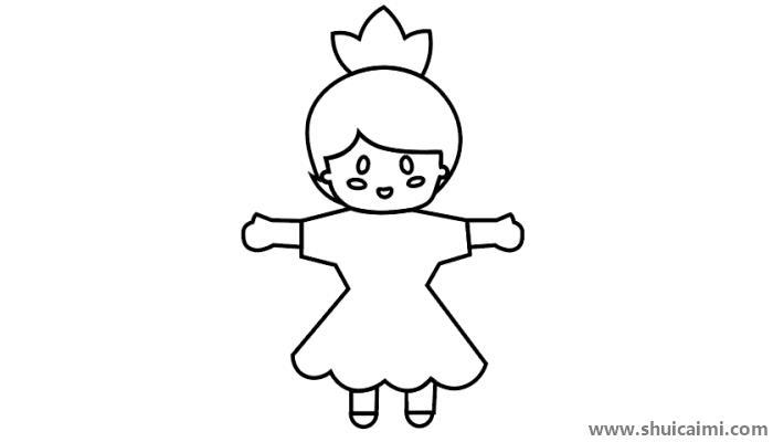 女孩简笔画怎么画 女孩简笔画好看