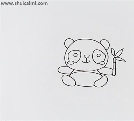 大熊猫简笔画怎么画 大熊猫简笔画好看