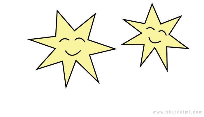 ​星星简笔画怎么画 ​星星简笔画步骤