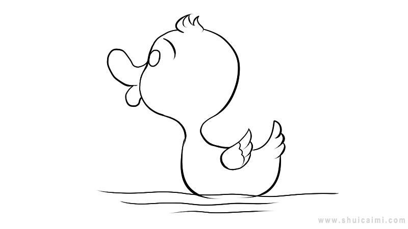 鸭子简笔画怎么画 鸭子简笔画步骤