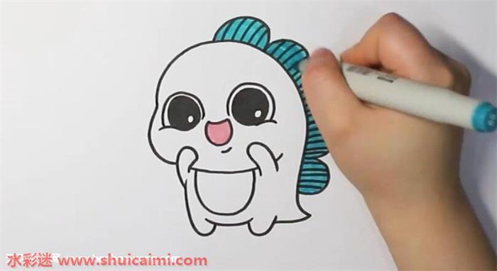 小怪兽怎么画 小怪兽简笔画彩色