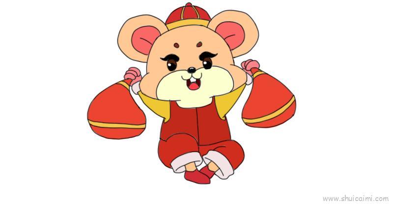 拿着水带儿童画怎么画 拿着水带简笔画图片大全