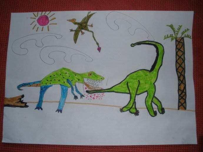 翼龙简笔画 翼龙简笔画幼儿园