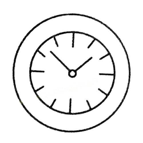 钟表简笔画 钟表简笔画图片