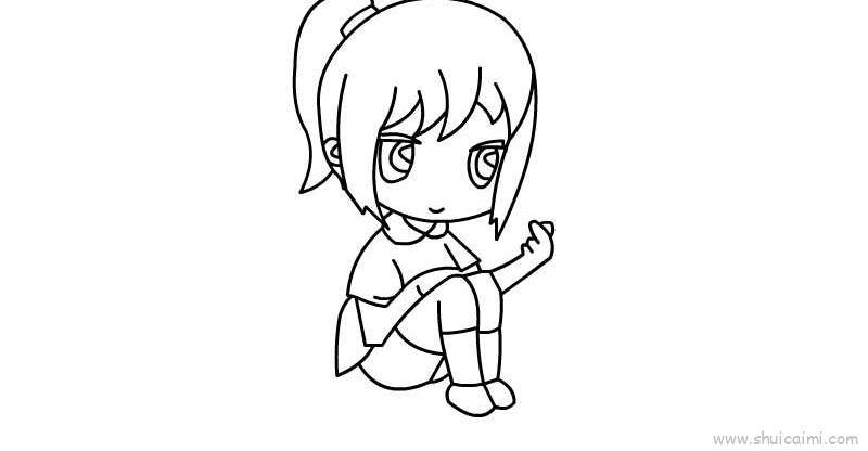 漫画人物少女儿童画怎么画 漫画人物少女简笔画简单又好看