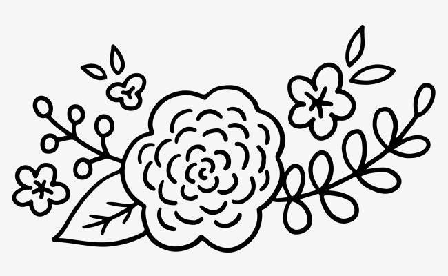 花卉简笔画图片大全 花卉简笔画图片大全大图彩色