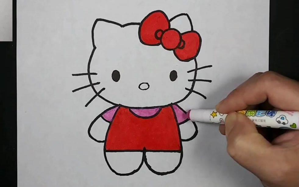 凯蒂猫简笔画图片大全 凯蒂猫简笔画图片大全hellokitty