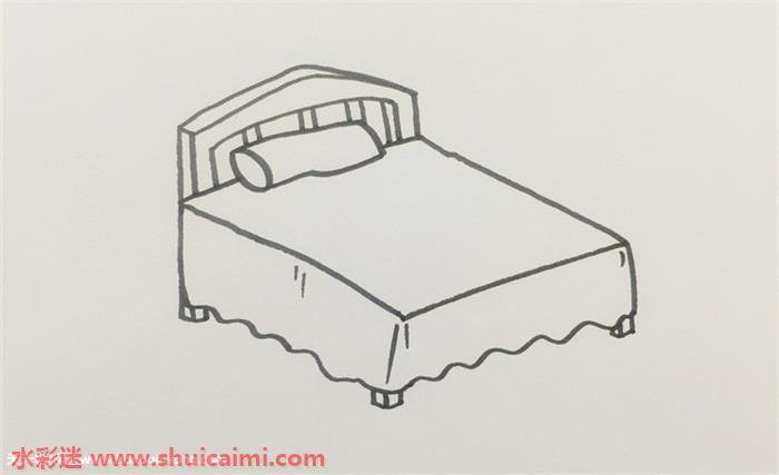 卧室怎么画 卧室简笔画漂亮卡通