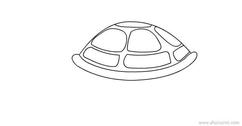 乌龟儿童画怎么画 乌龟简笔画好看