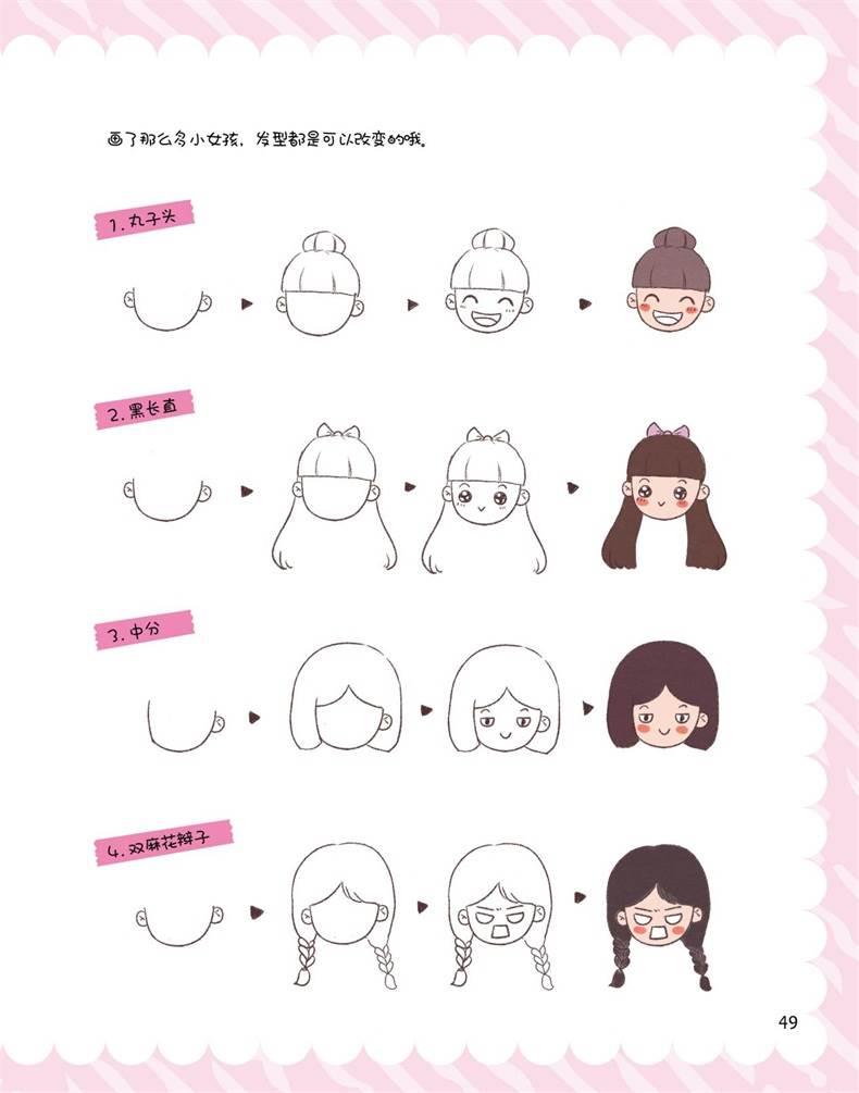 简笔画教程 钢笔简笔画教程图片