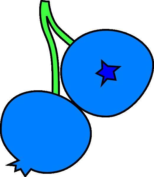 蓝莓简笔画 蓝莓简笔画图片