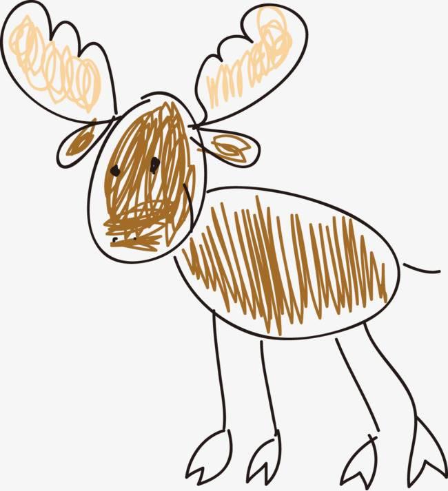 山羊简笔画 山羊简笔画彩色