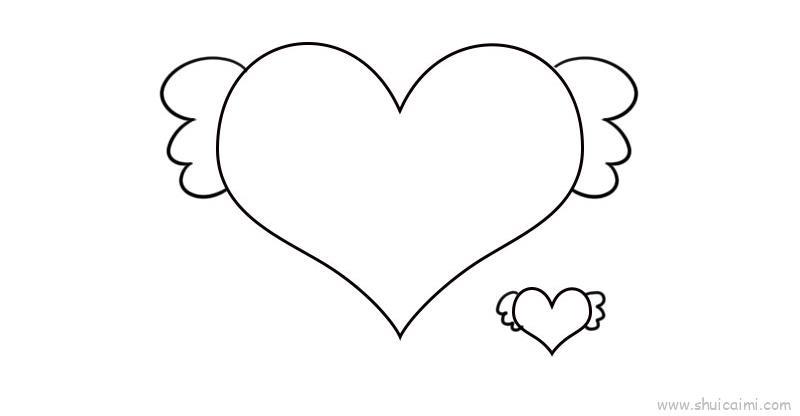 心儿童画怎么画 心简笔画顺序