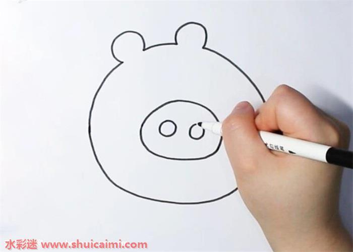 愤怒小鸟绿猪怎么画 愤怒小鸟绿猪简笔画简单好看