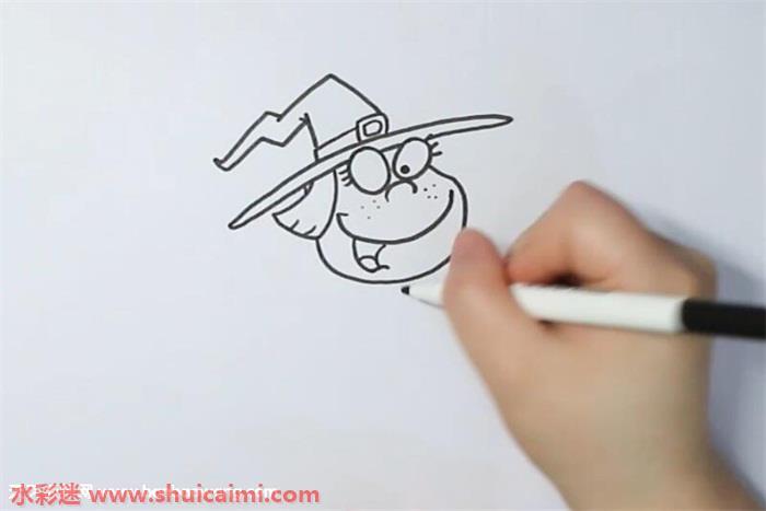 女巫怎么画 女巫简笔画简单又漂亮