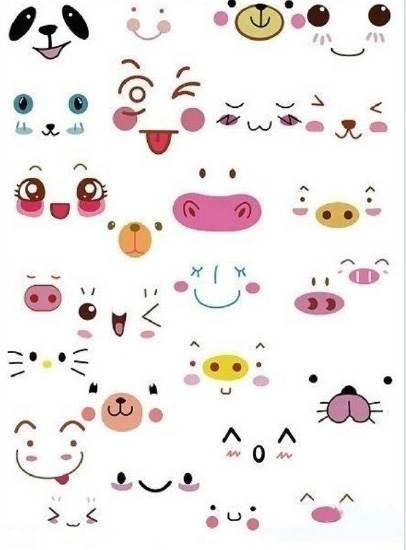 教程简笔画表情素材 教程简笔画表情图片