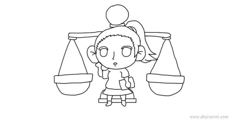 女孩儿童画怎么画 女孩简笔画顺序
