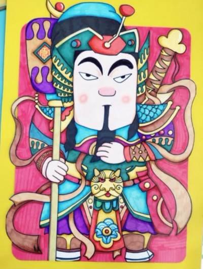 门神怎么画最简单 门神怎么画最简单又好看